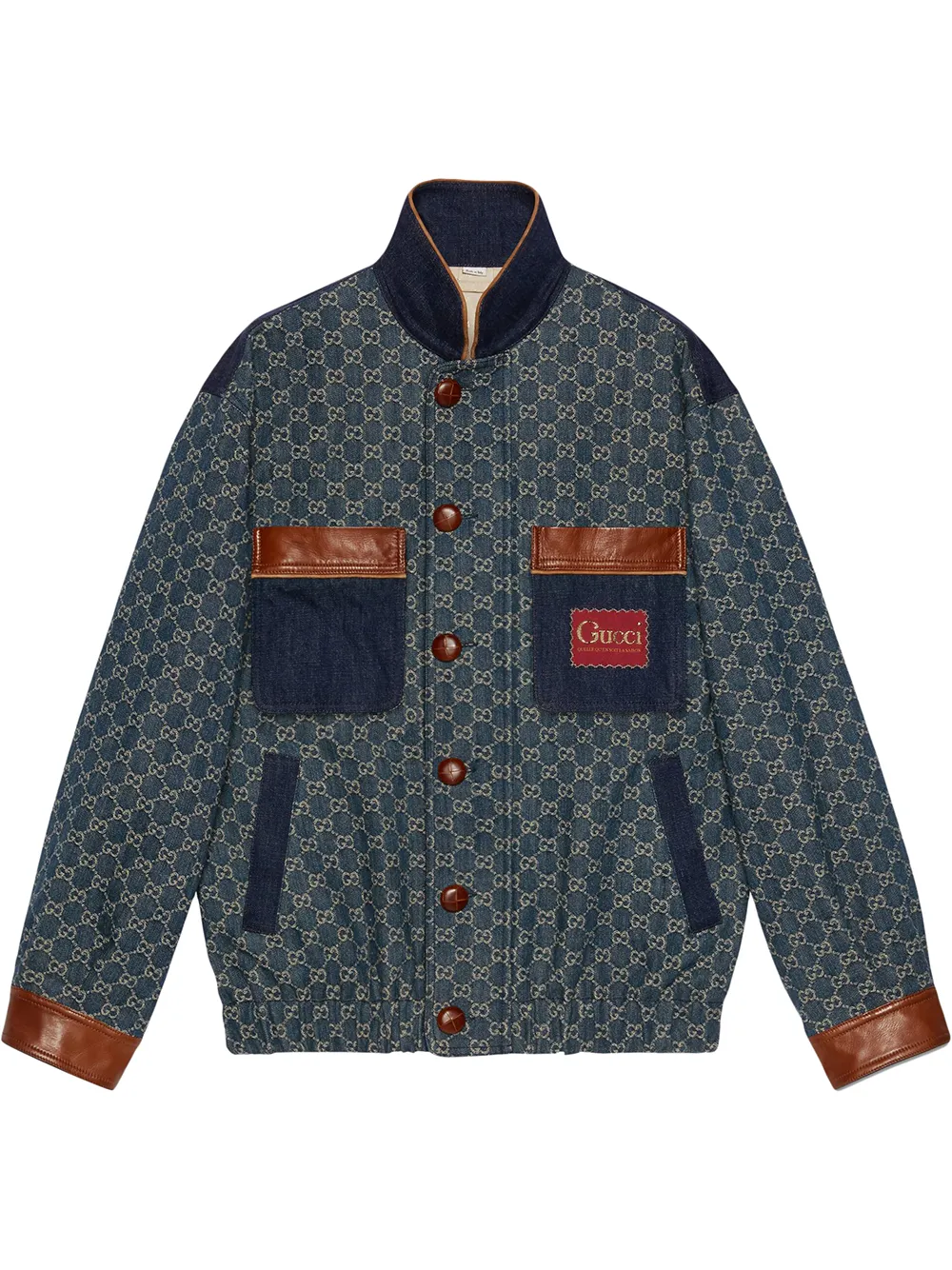 GUCCI ECO WASHED DENIM BOMBER JACKET