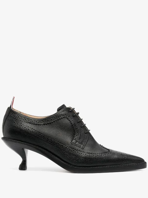 Thom Browne zapatos casuales con tacón de diseño