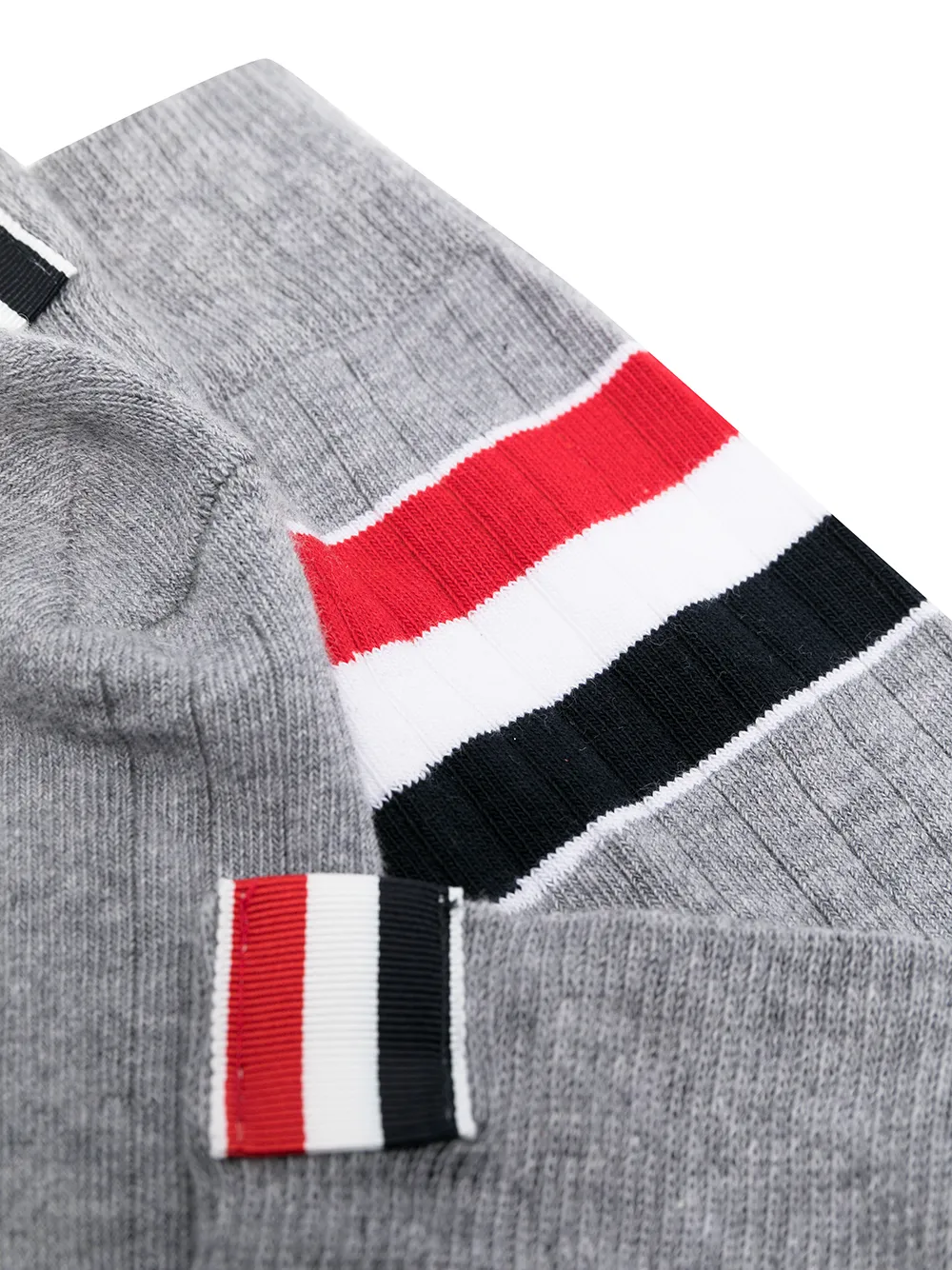 Thom Browne Gestreepte sokken - Grijs