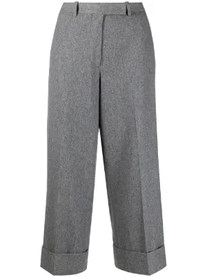Thom Browne Cropped Pants for Women on 