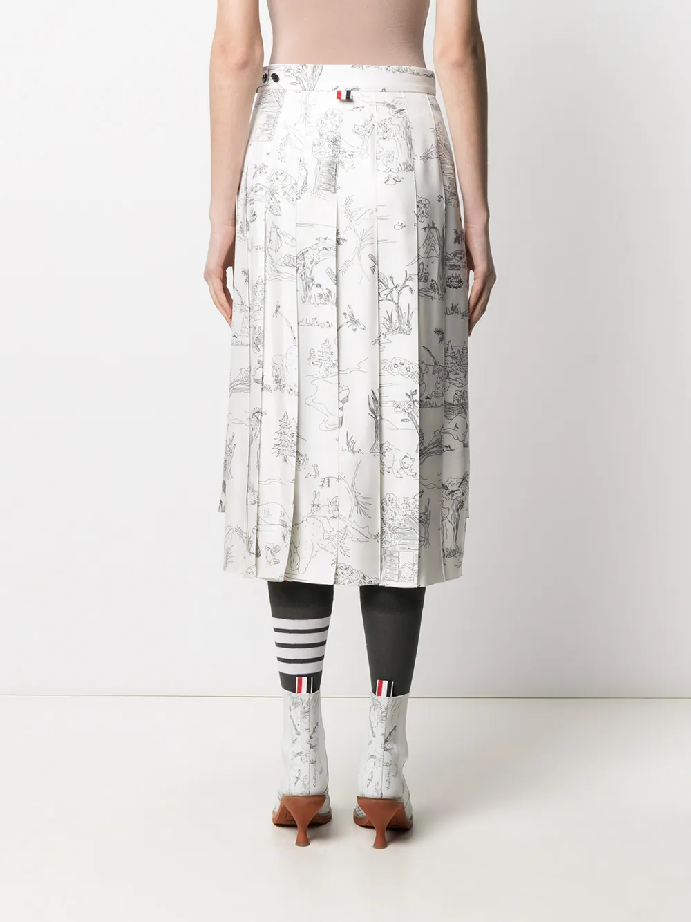 фото Thom browne юбка со складками