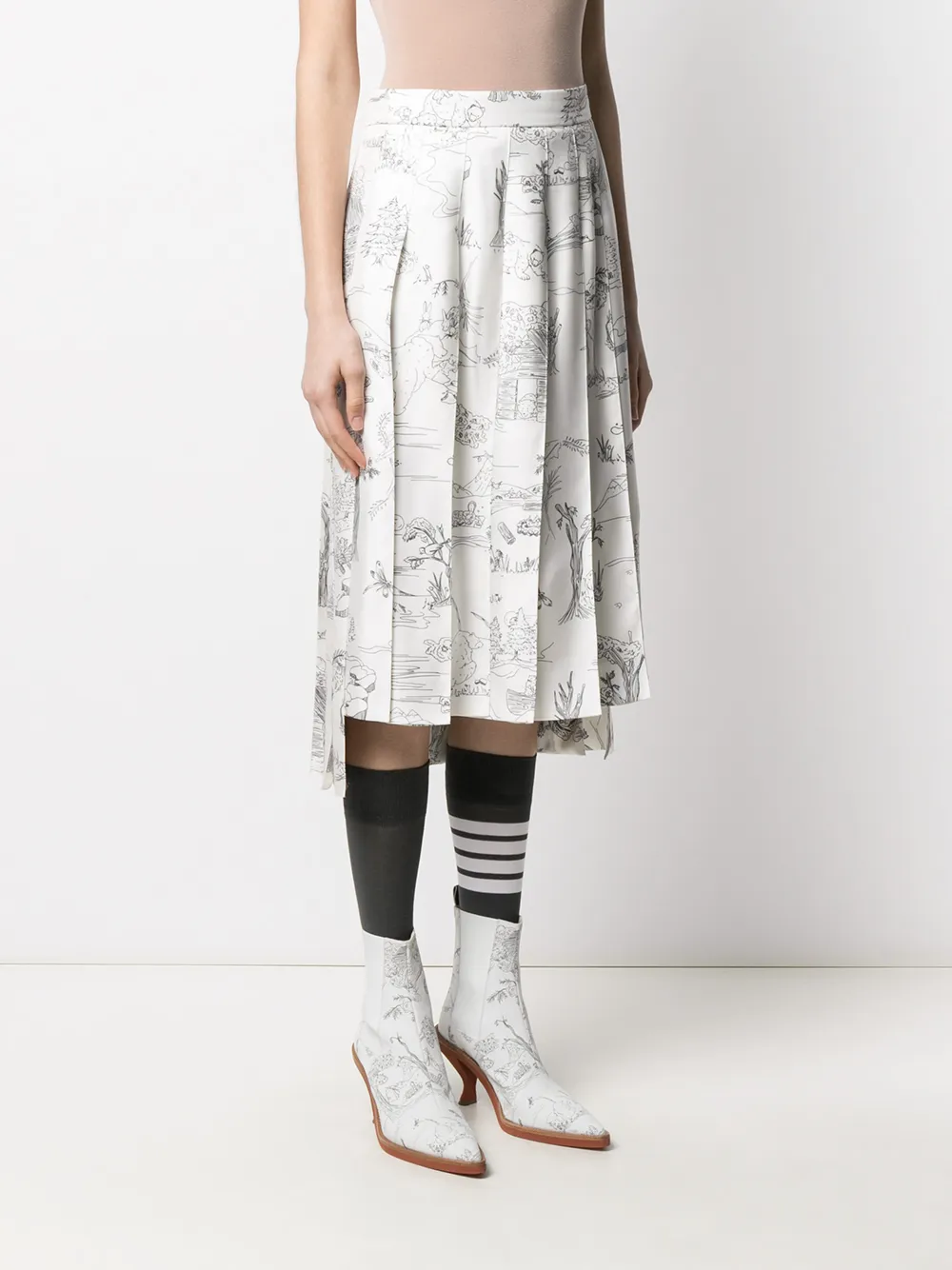 фото Thom browne юбка со складками