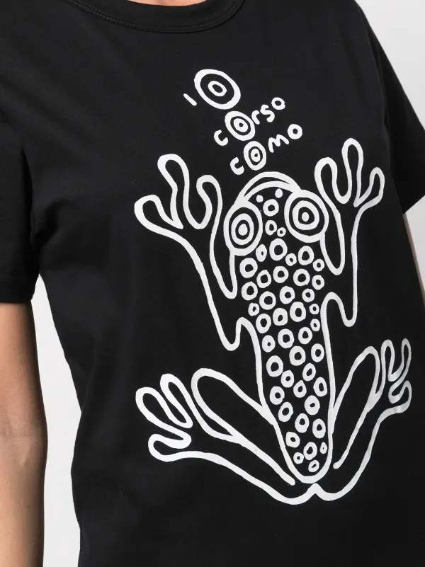 10 CORSO COMO graphic-print T-shirt | Black | FARFETCH JO