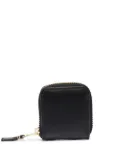 Comme Des Garçons Wallet mini zip-around leather wallet - Black