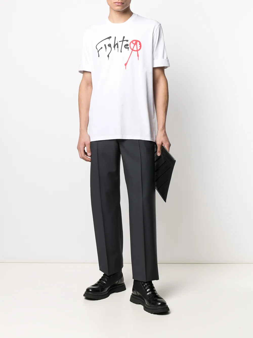 фото Neil barrett футболка fighter