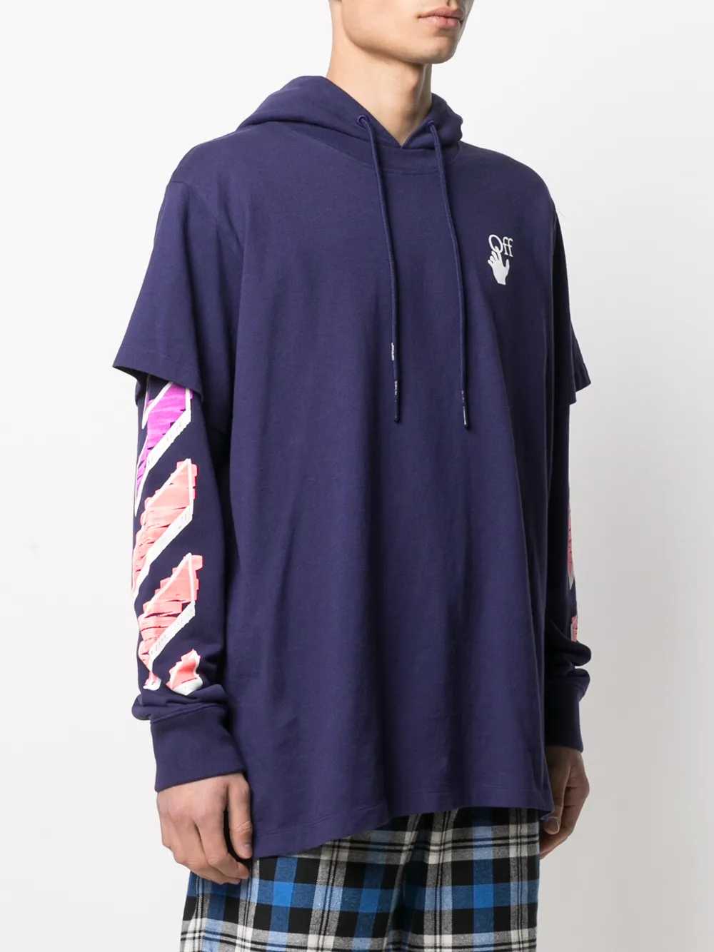 фото Off-white худи с логотипом arrows