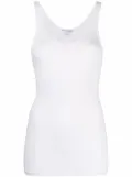 James Perse U-neck sleeveless top - White