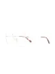 الصورة 2 من Moschino Eyewear نظارة بإطار كبير بتأثير صدف السلحفاة