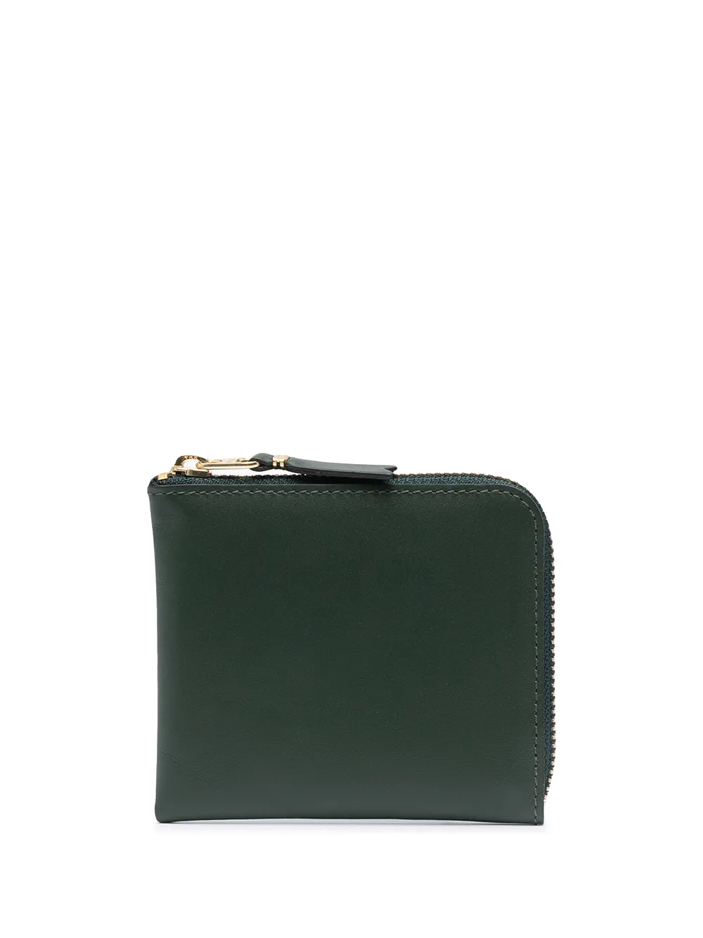 

Comme Des Garçons Wallet small zip-around leather wallet - Green