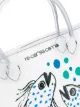 10 CORSO COMO small carp-print transparent tote bag