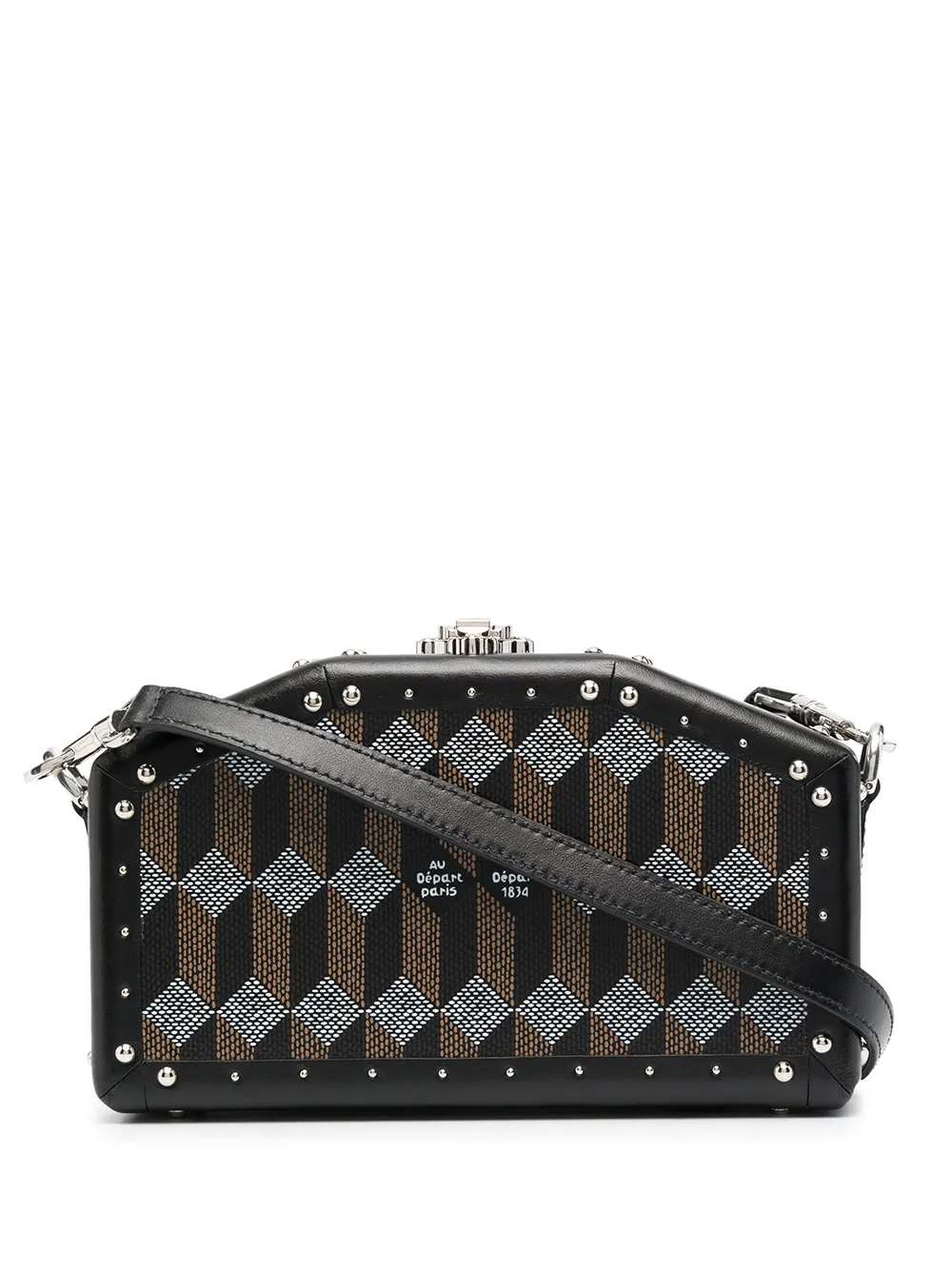 Au Départ клатч Hexagon Nano Trunk