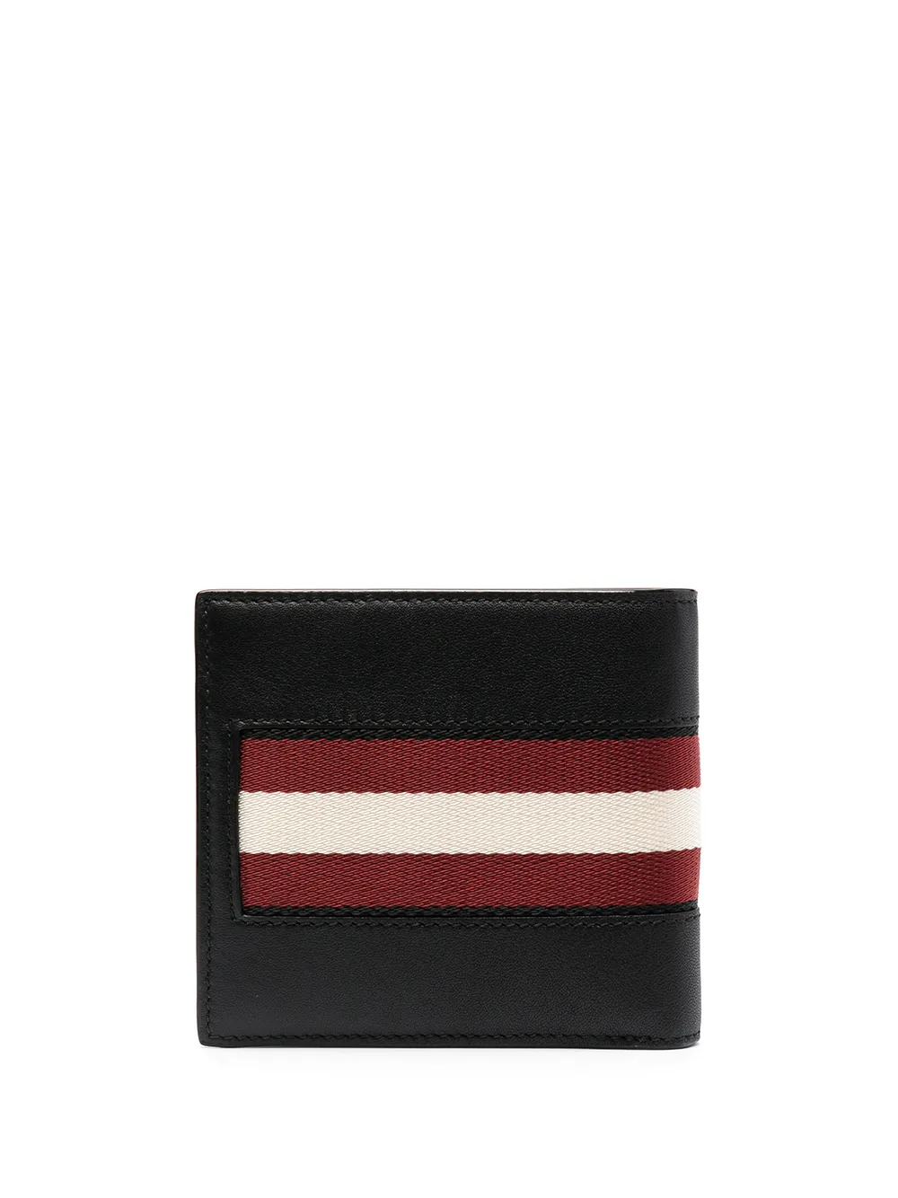 Bally Leren portemonnee - Zwart