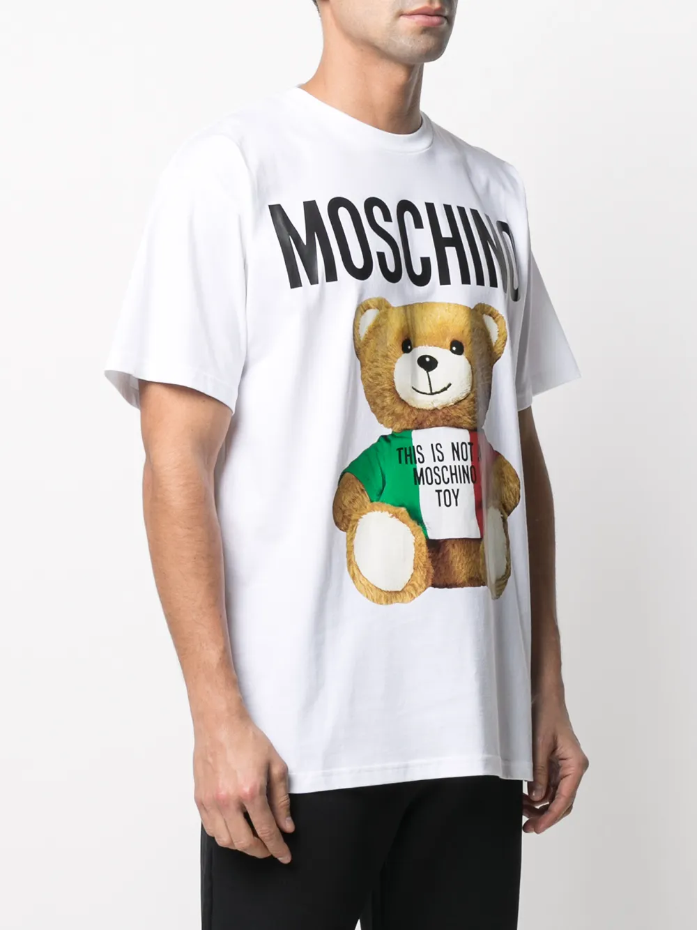 фото Moschino футболка с принтом