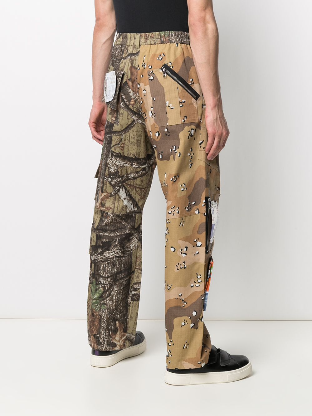 фото Duoltd брюки карго с камуфляжным принтом