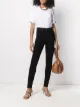 Image 2 of Victoria Victoria Beckham logo-patch organic-cotton t-shirt
