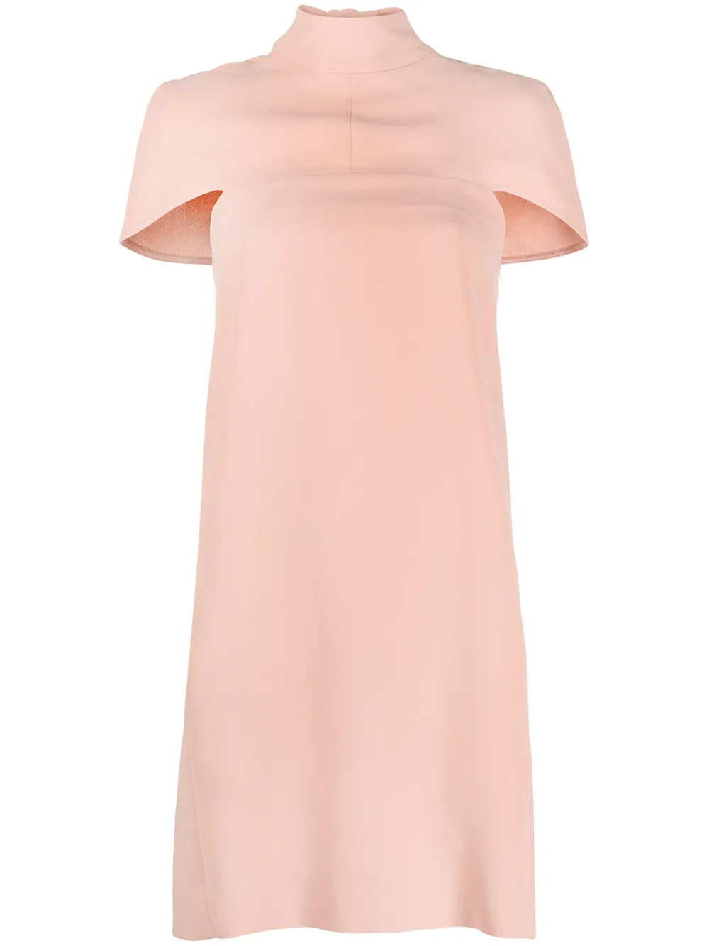 Victoria Victoria Beckham платье мини с кейпом