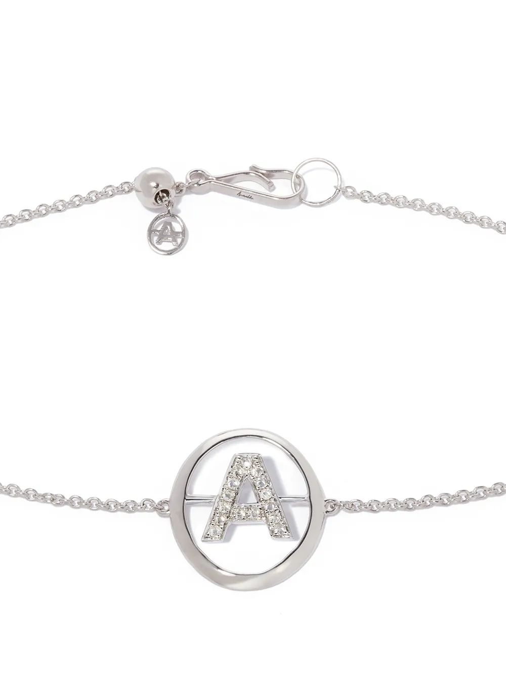 фото Annoushka браслет с инициалом a