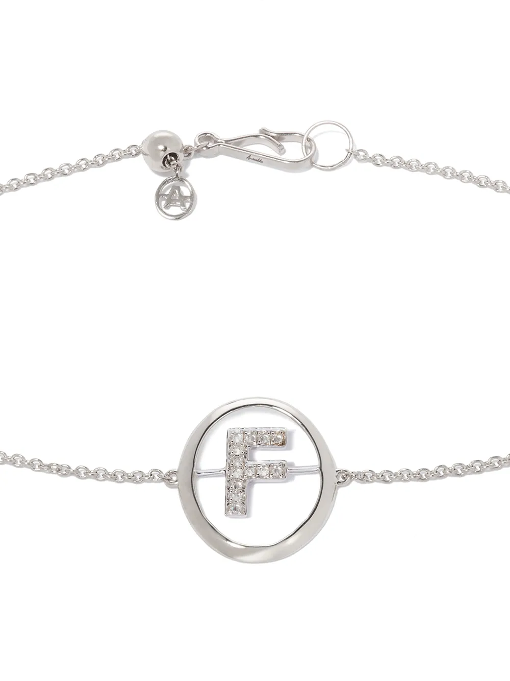 фото Annoushka браслет с инициалом f