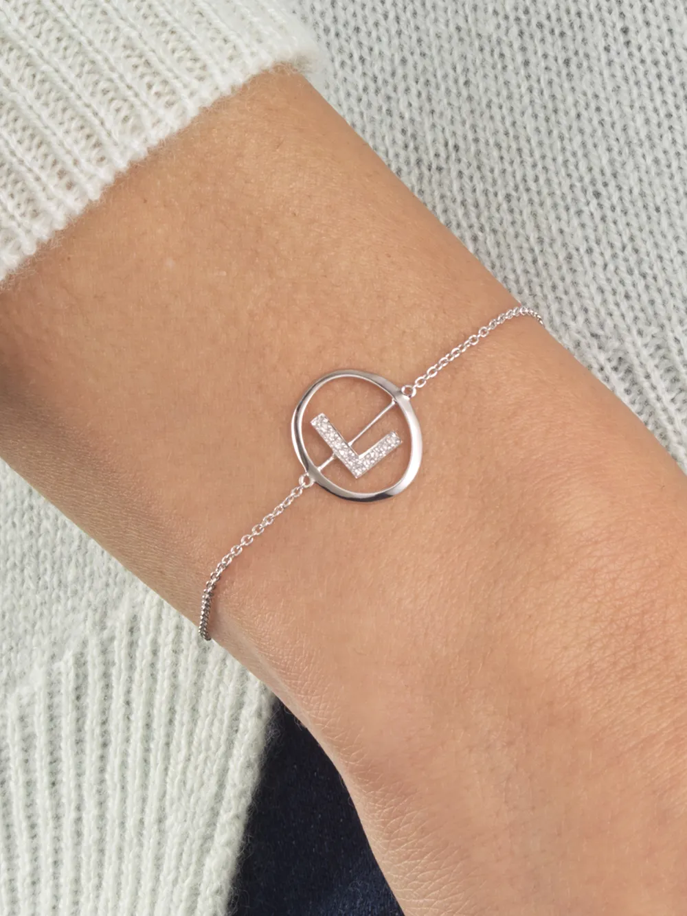 Annoushka 18kt witgouden armband - Zilver