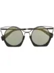 Image 1 of Yohji Yamamoto gradient cat-eye-frame sunglasses