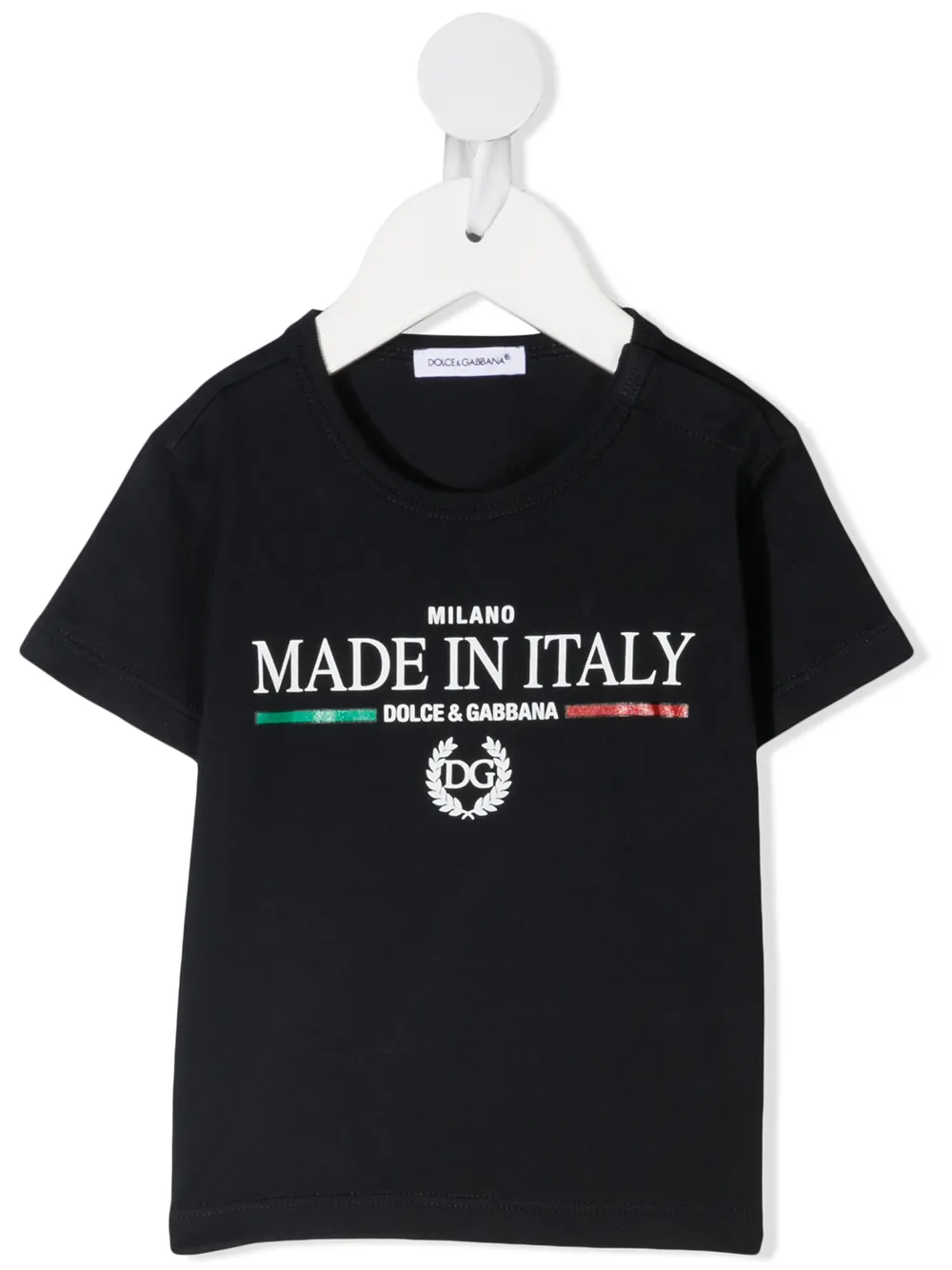 

Dolce & Gabbana Kids playera con eslogan estampado - Azul