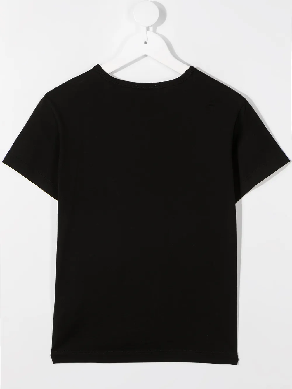 Dolce & Gabbana Kids T-shirt met logoprint - Zwart