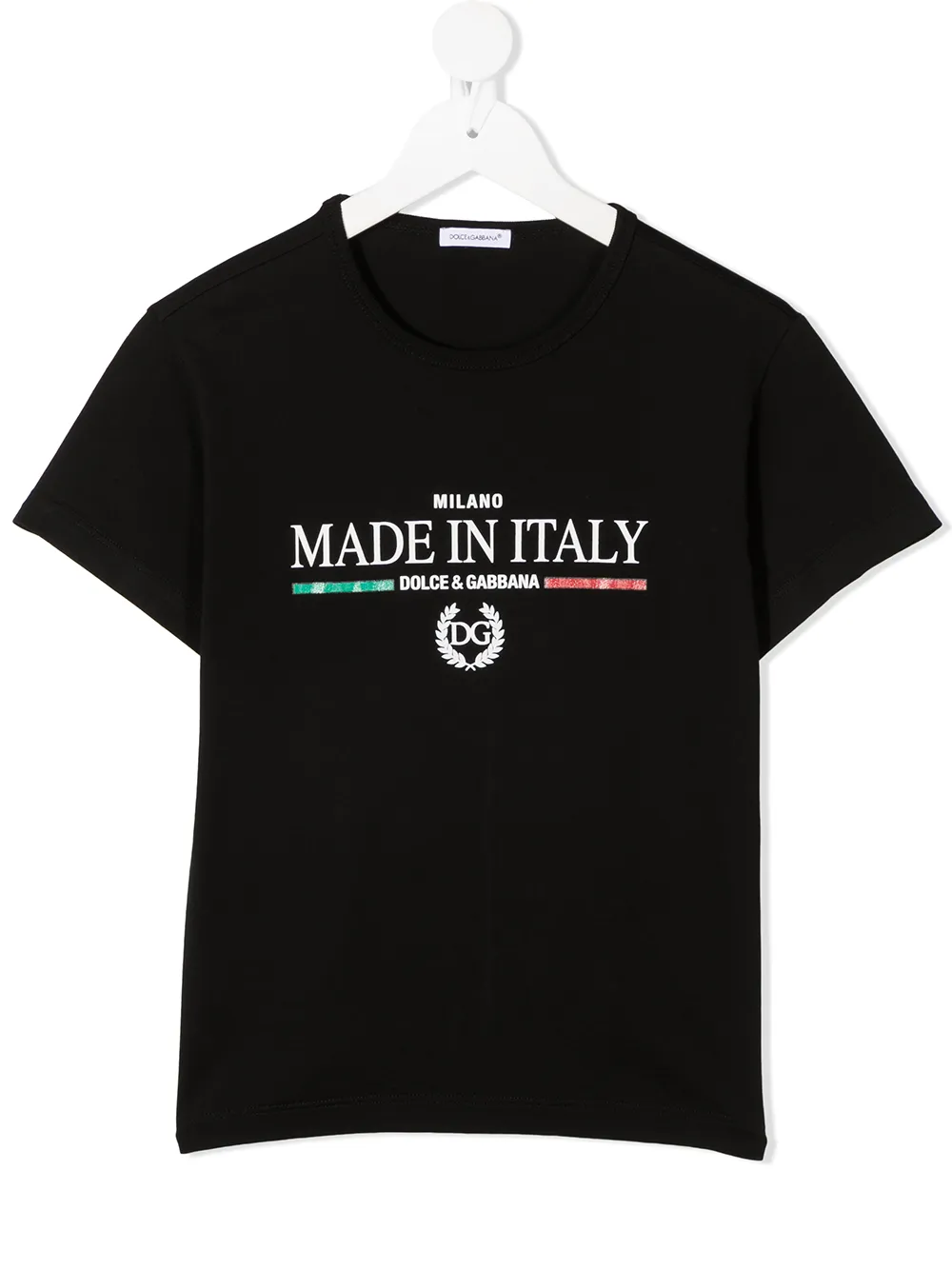 

Dolce & Gabbana Kids logo print T-shirt - Black