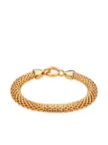 Monica Vinader Heirloom woven wide chain bracelet - Gold