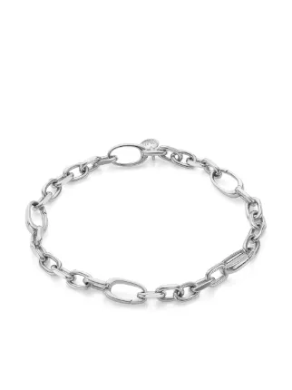 Monica Vinader Alta Capture Mini Link Charm Bracelet Farfetch