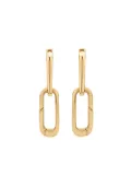 Monica Vinader 18kt gold vermeil Alta Capture Charm drop earrings