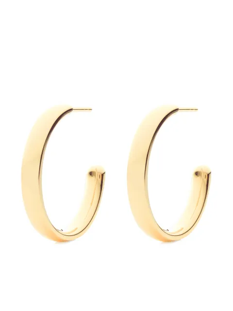 Monica Vinader Par de brincos Fiji Large de ouro 18k