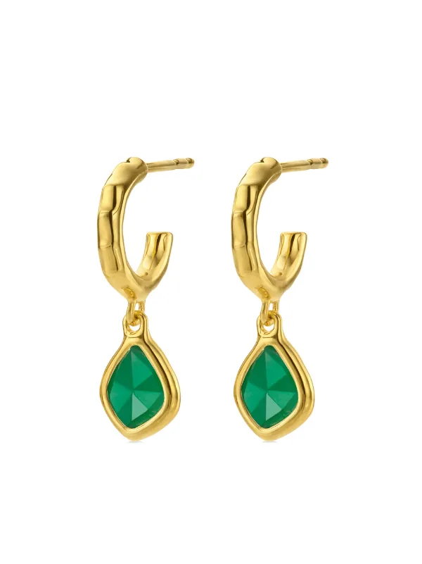 Siren mini deals nugget hoop earrings
