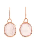 Monica Vinader Siren wire earrings - Pink