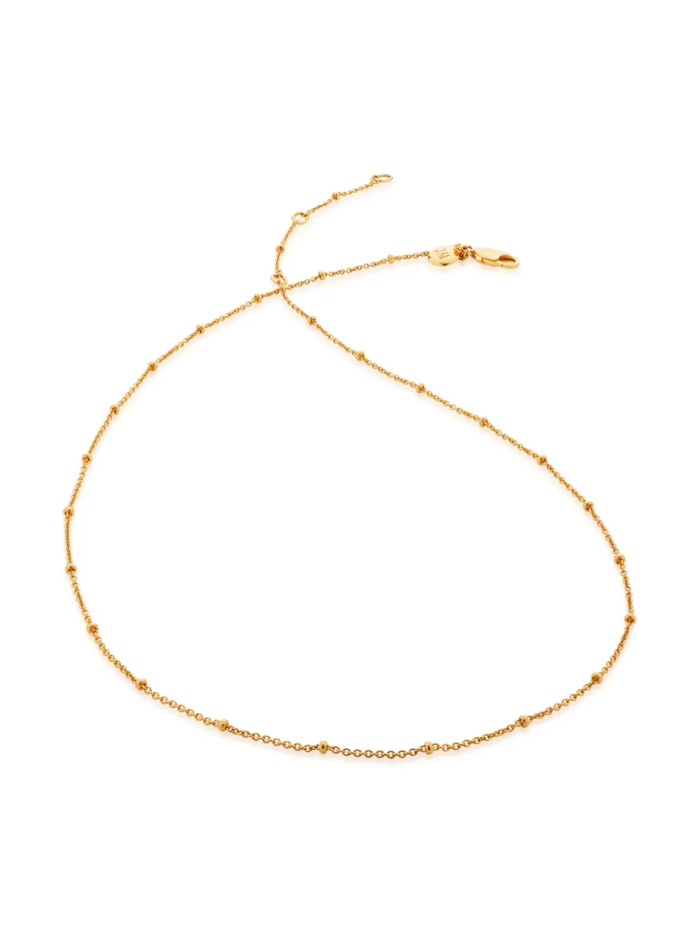  Monica Vinader Halskette Mit Perlen   Gold 