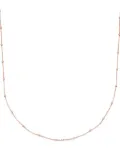 Monica Vinader fine-chain 18kt rose gold vermeil necklace - Pink