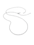 Monica Vinader 32""/81cm adjuster rolo chain - Silver