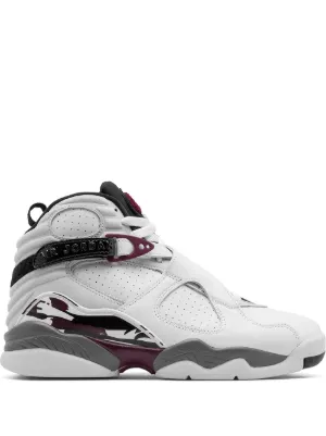 Jordan 8 white and red cheap