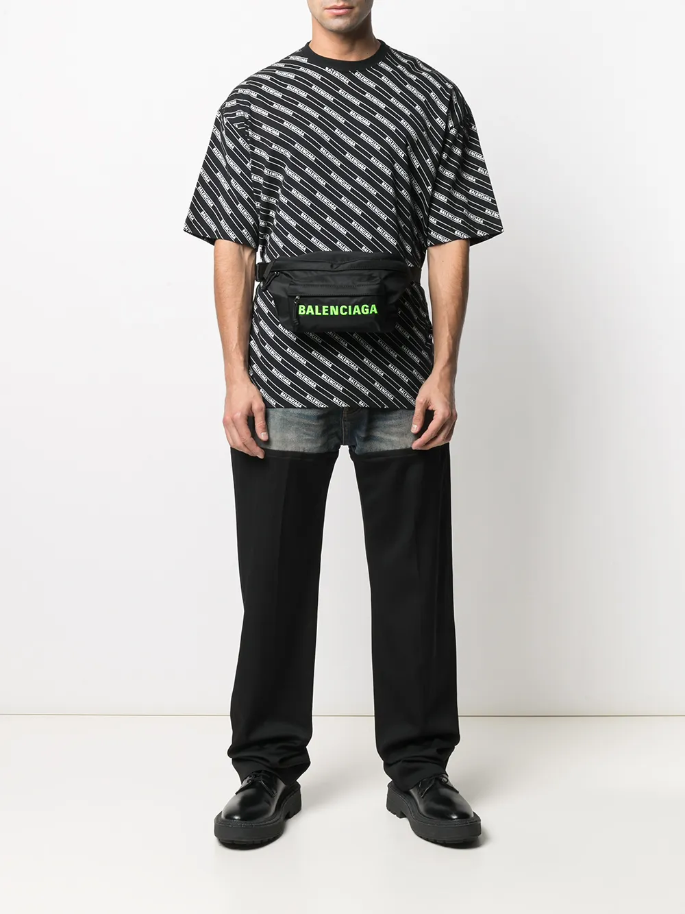 Balenciaga Wheel heuptas - Zwart