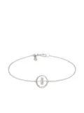 Annoushka 18kt white gold diamond Initial I bracelet - Silver