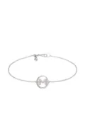 Annoushka 18kt white gold diamond Initial M bracelet - Silver