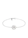 Annoushka 18kt white gold diamond Initial X bracelet - Silver