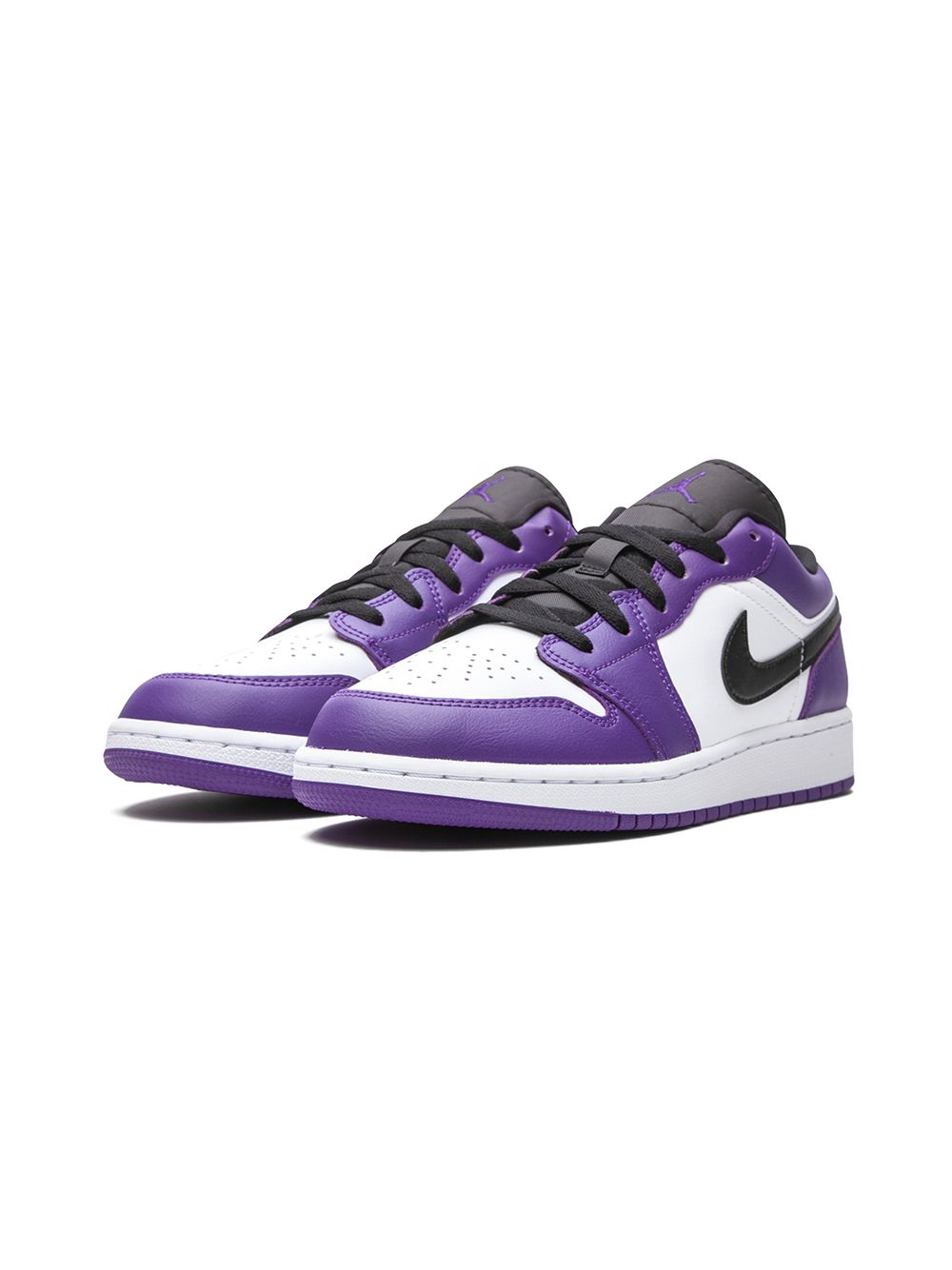 Shop Jordan Air  1 Low "court Purple" Sneakers