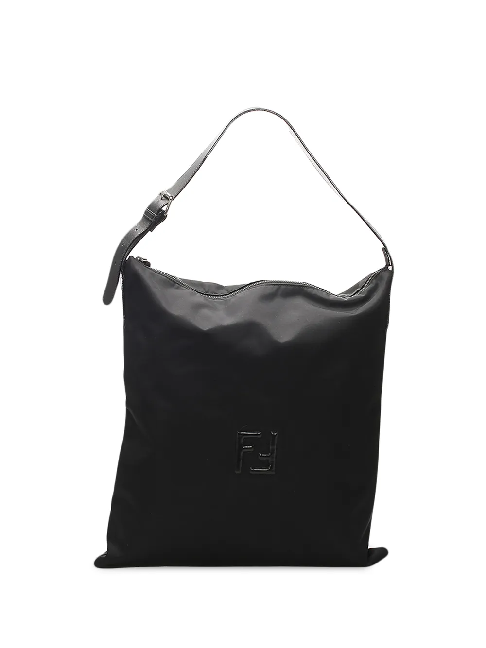 фото Fendi pre-owned сумка на плечо с нашивкой-логотипом ff