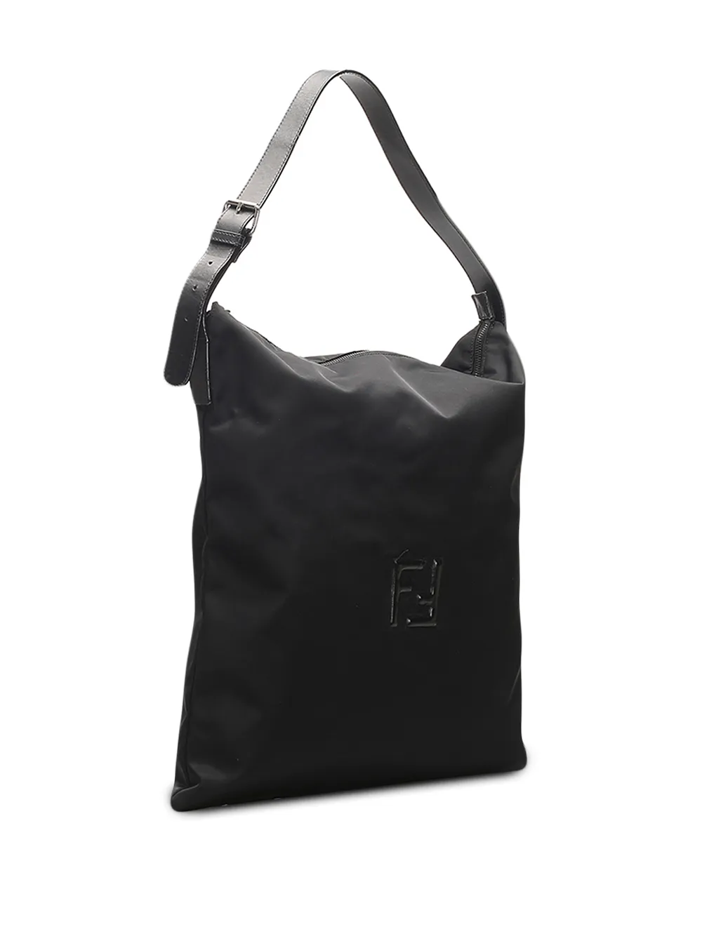 фото Fendi pre-owned сумка на плечо с нашивкой-логотипом ff