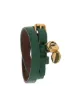 Image 1 of Alexander McQueen skull-motif wraparound bracelet