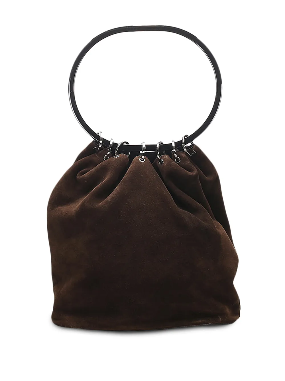 фото Gucci pre-owned сумка-ведро со сборками