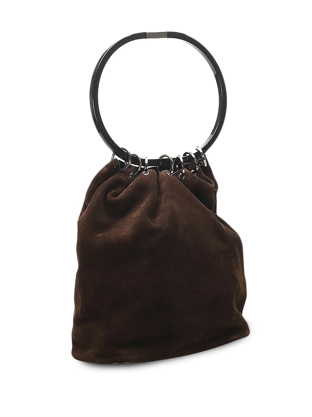 фото Gucci pre-owned сумка-ведро со сборками