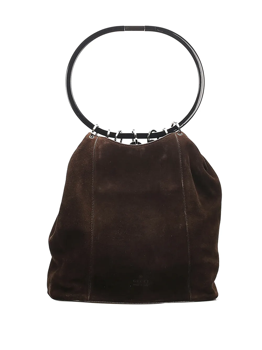 фото Gucci pre-owned сумка-ведро со сборками