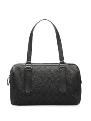 black gucci monogram bag