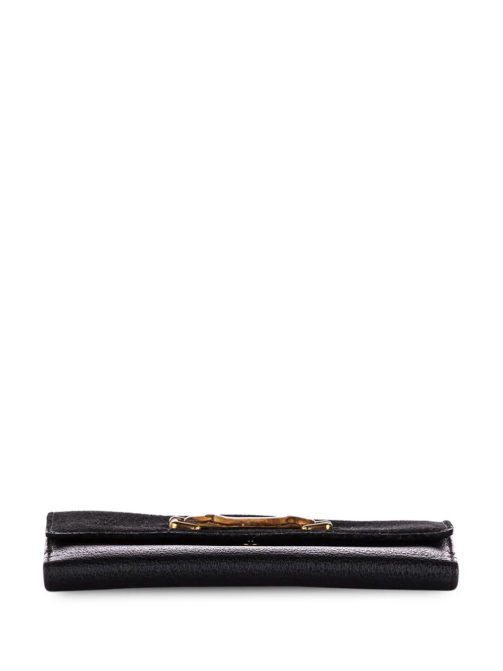 фото Gucci pre-owned кошелек bamboo с пряжкой horsebit